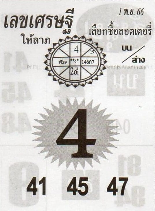 เลขเศรษฐี